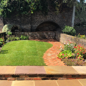 Completed South Facing Garden in Columbia Road, E2 East London